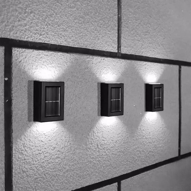 Transform Your Outdoor Space: 2-Pack Solar Deck Lights for Pathways, Gardens, and Stairs