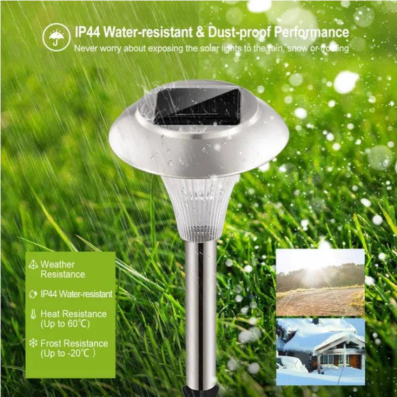 Transform Your Garden with a 4-Pack of Solar-Powered Outdoor Lights