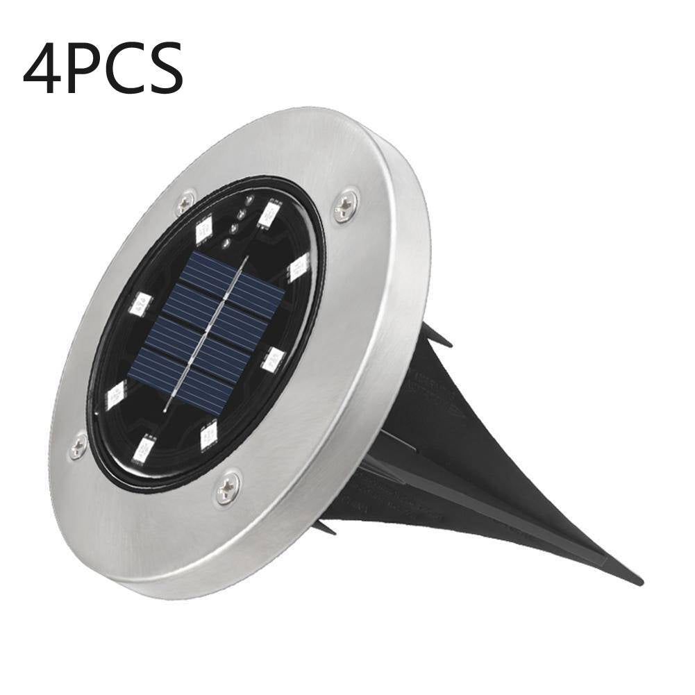 Transform Your Garden with Color Changing LED Solar Underground Lights - Waterproof Buried Lamps for a Stunning Outdoor Ambiance