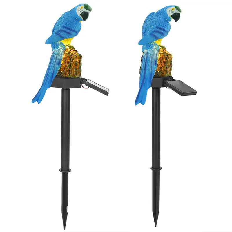 Illuminate Your Garden with the Vibrant Solar Powered Parrot Light - Waterproof LED for Stunning Lawn Decor!