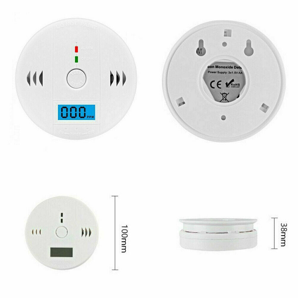 Ultimate CO Carbon Monoxide Alarm - Dependable Poison Detection & Safety Alert System