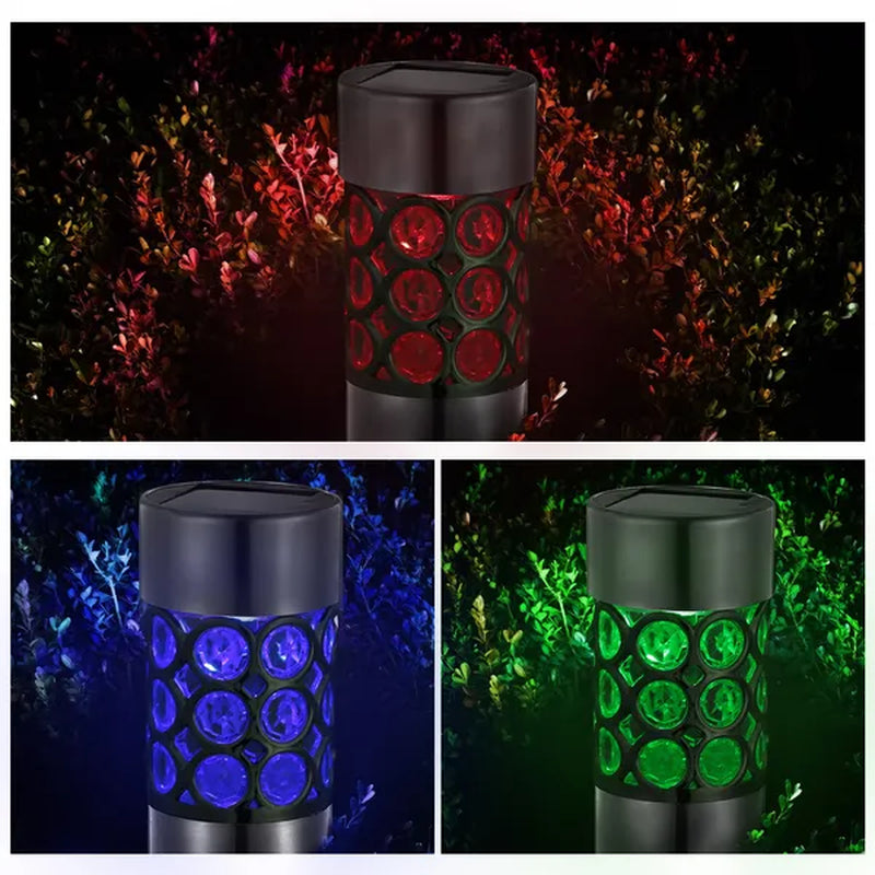 Transform Your Garden with Solarek 6 Pack Waterproof RGB Solar Lights - Ultimate Lawn Décor Solution!