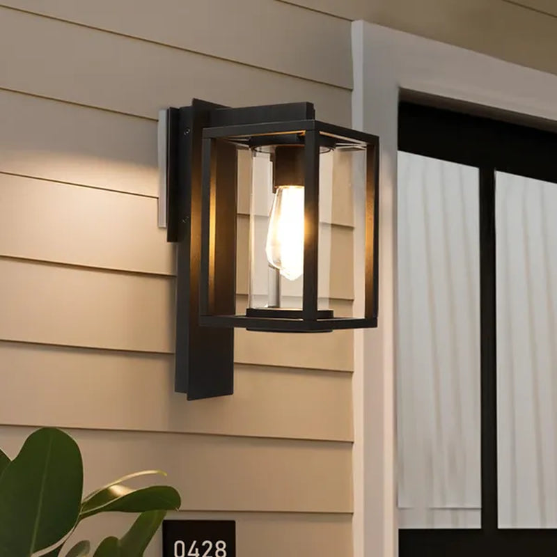 Illuminate Your Outdoors: Smart Motion Sensor Wall Light - Durable Aluminum for All Night Protection