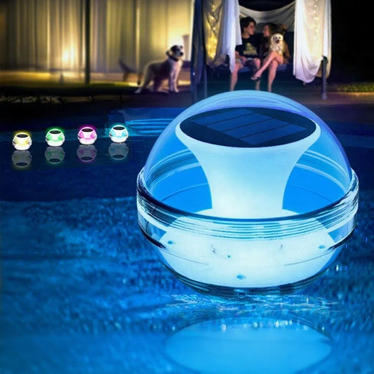 Illuminate Your Pool with Solar Floating Lights - 6 Color Changing LED Globes, Waterproof & Rechargeable for Stunning Outdoor Decor!