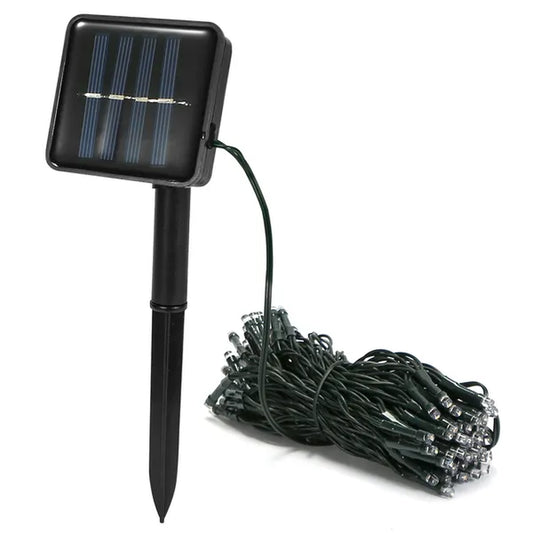 Transform Your Outdoor Space with 12M Solar LED Fairy String Lights - Enchanting Ambiance Awaits!