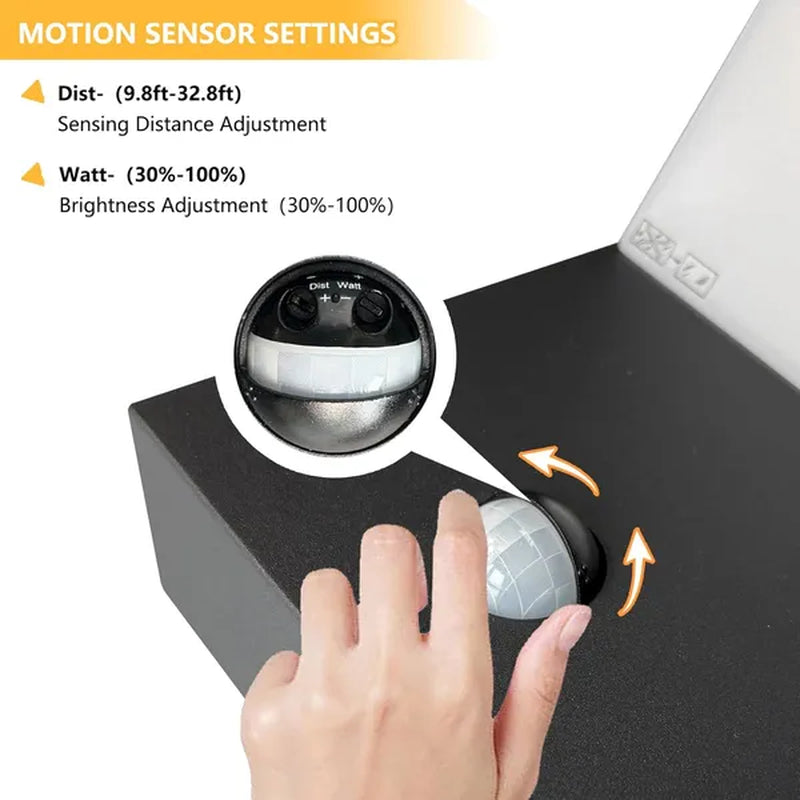 Stylish Inowel Outdoor LED Wall Light with Motion Sensor - Elegant Wall Sconce Lantern Fixture