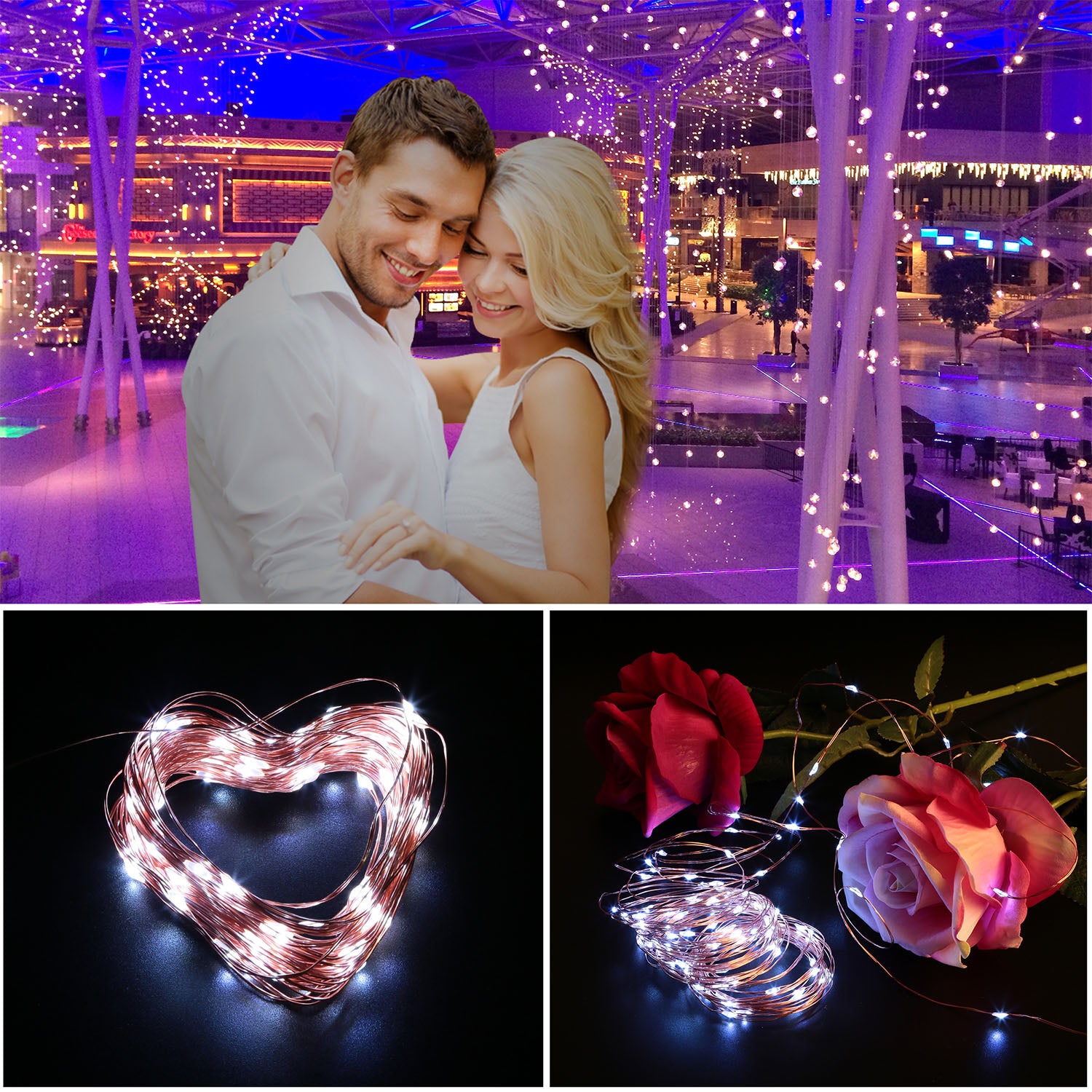 Illuminate Your Outdoor Events with Versatile Waterproof Solar String Lights - Perfect for Weddings, Parties, and Festivals!
