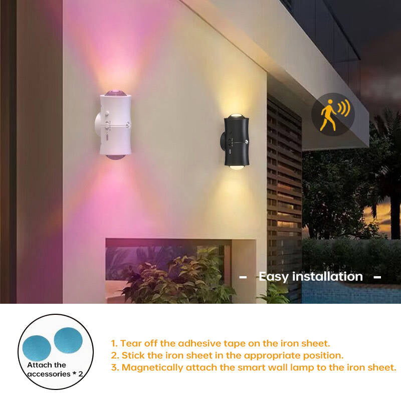 Rechargeable Motion Sensor Night Lights - 4-Pack for Effortless Illumination!