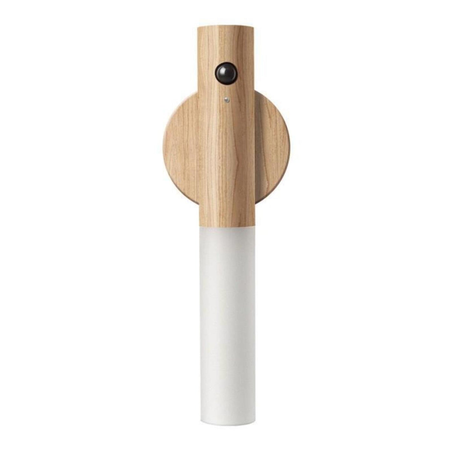 Magnetic Rechargeable Motion Sensor Night Light - Stylish Wooden LED Sconce for Bedroom, Hallway, and Stairs