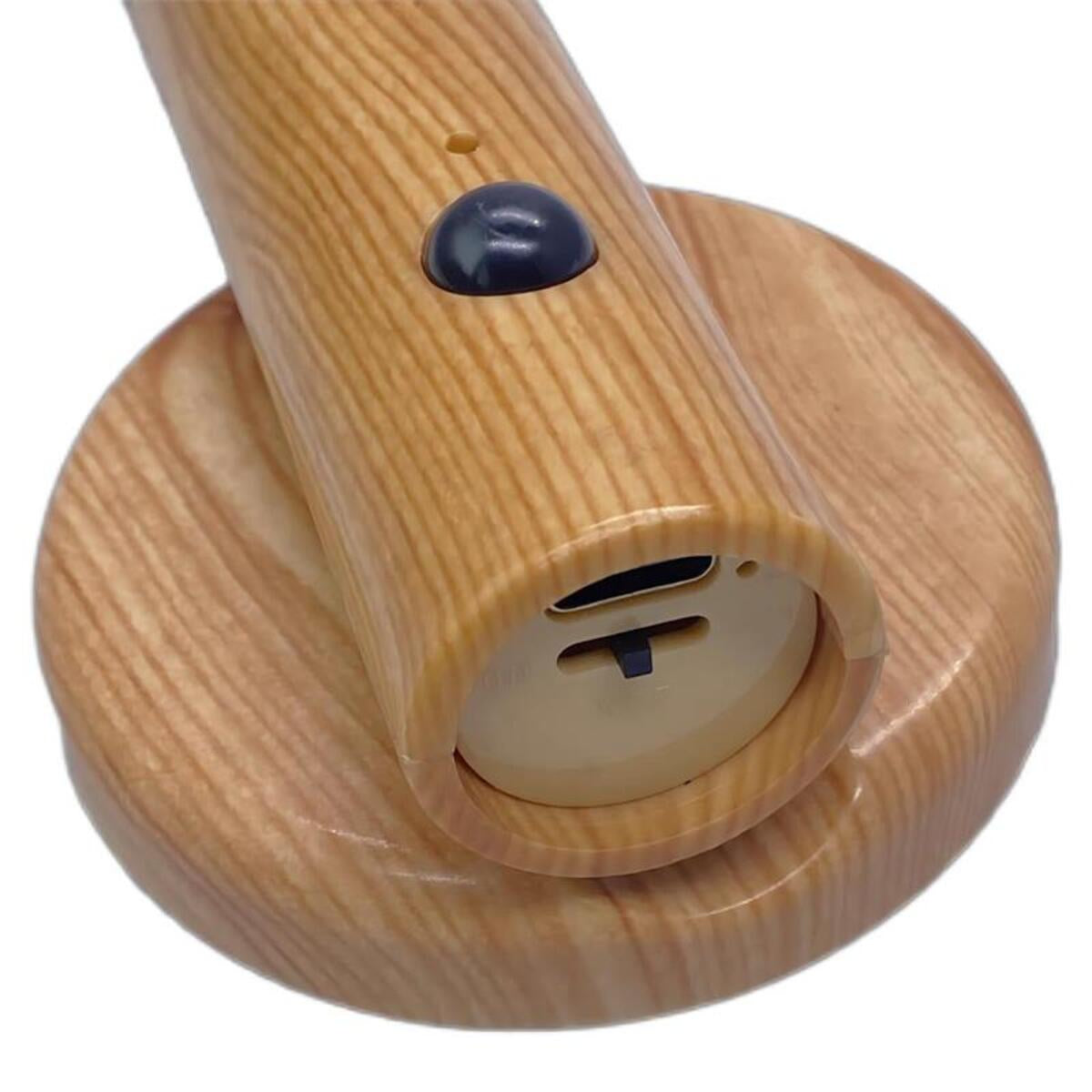 Magnetic Rechargeable Motion Sensor Night Light - Stylish Wooden LED Sconce for Bedroom, Hallway, and Stairs