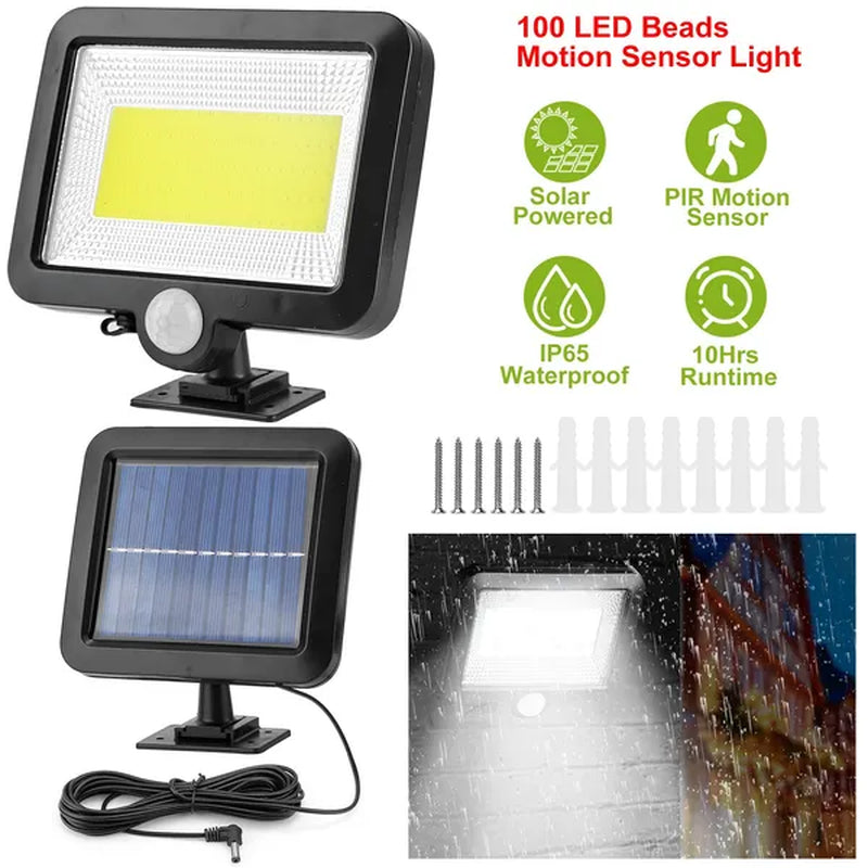Transform Your Outdoor Space with Solar-Powered LED Motion Sensor Wall Lights
