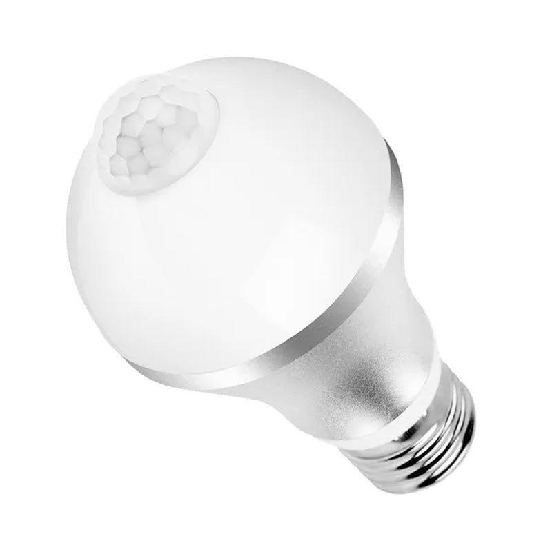 Smart E27 Motion Sensor LED Bulb - 9W/5W, 6500K Dusk to Dawn Lighting Solution