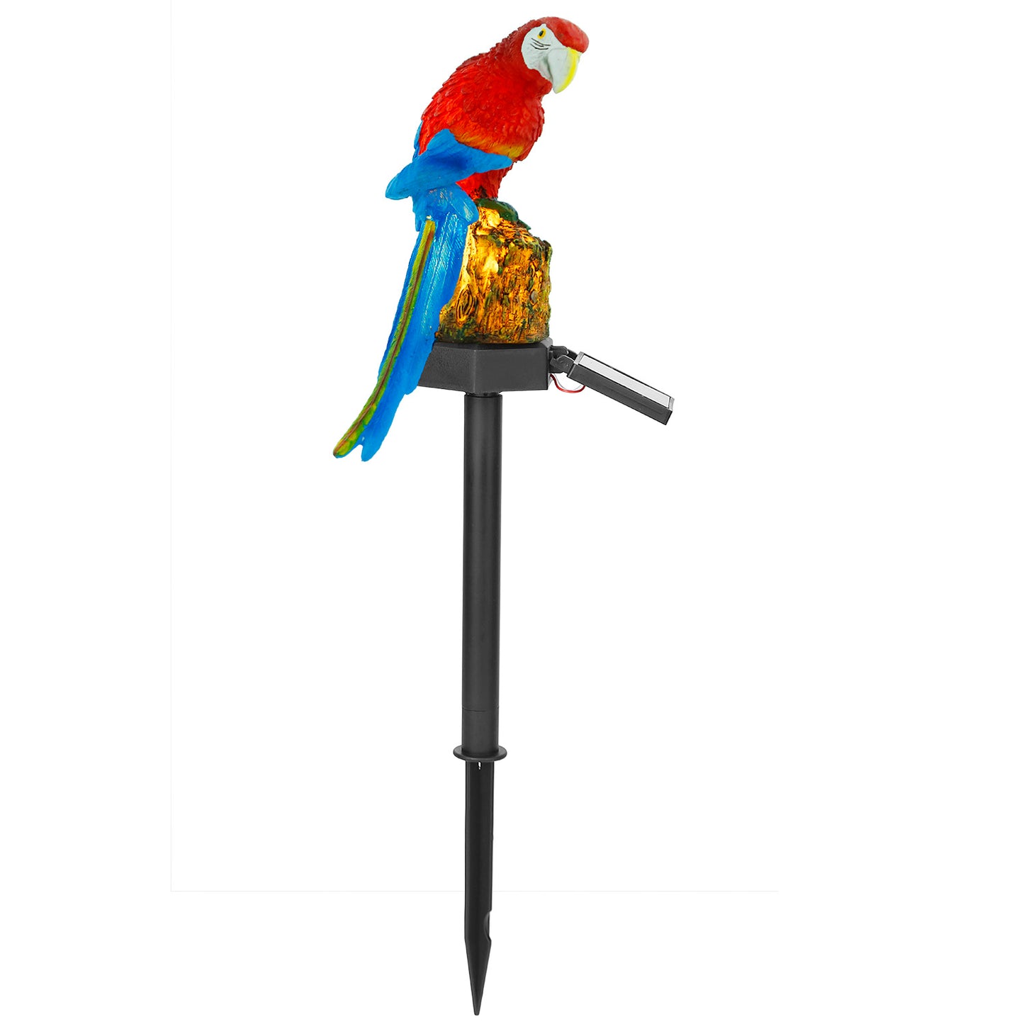 Transform Your Outdoor Space with Waterproof Solar-Powered Parrot Garden Lights - Perfect LED Decor for Lawn, Driveway & Patio!