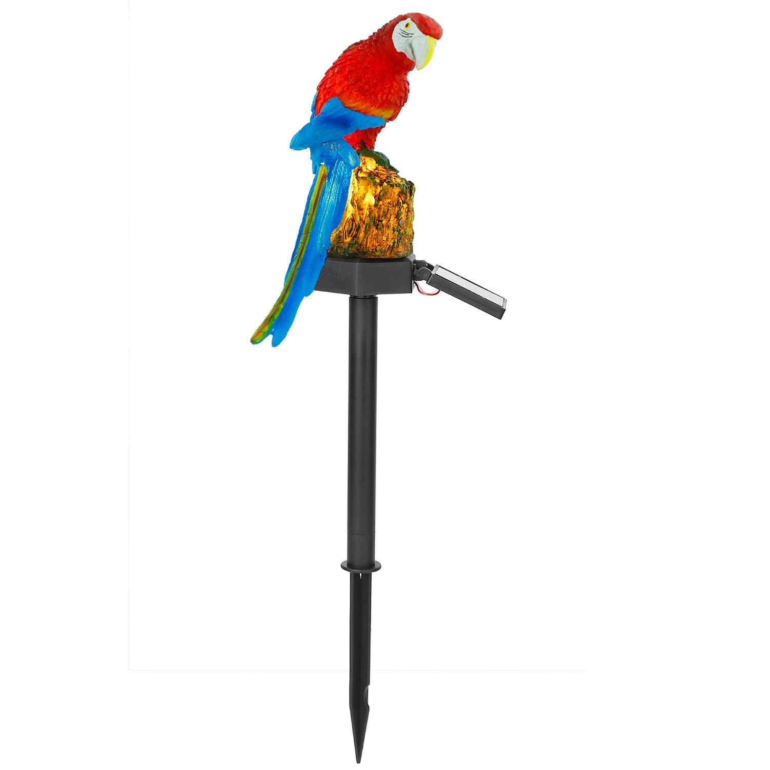 Transform Your Outdoor Space with Waterproof Solar-Powered Parrot Garden Lights - Perfect LED Decor for Lawn, Driveway & Patio!