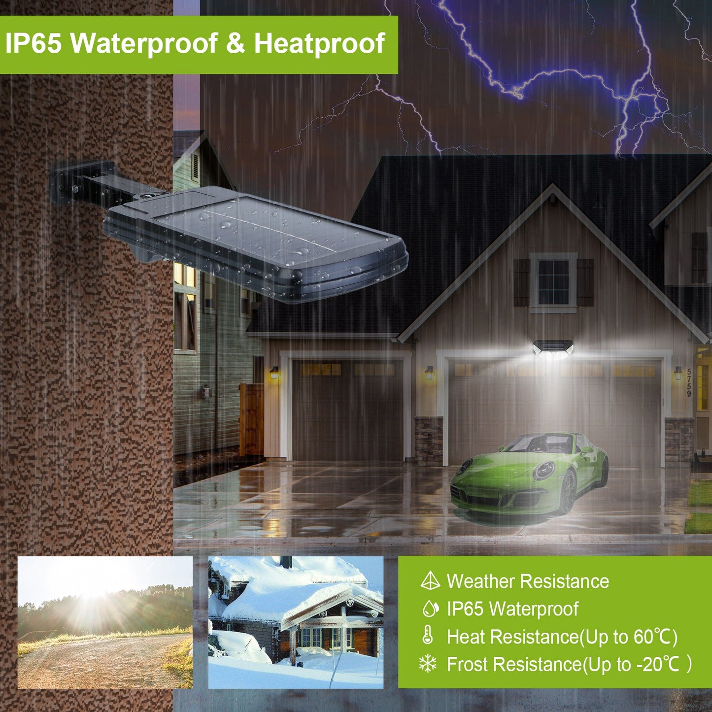 Illuminate Your Outdoors with the 450W Solar Motion Sensor Wall Light - Waterproof, 3 Modes & Remote Control for Ultimate Convenience!