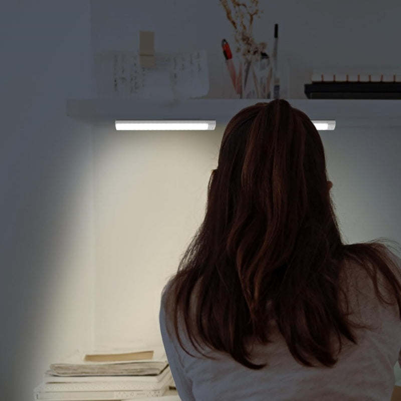 Versatile Rechargeable Motion Sensor LED Light - Effortless Magnetic Installation for Indoor Convenience