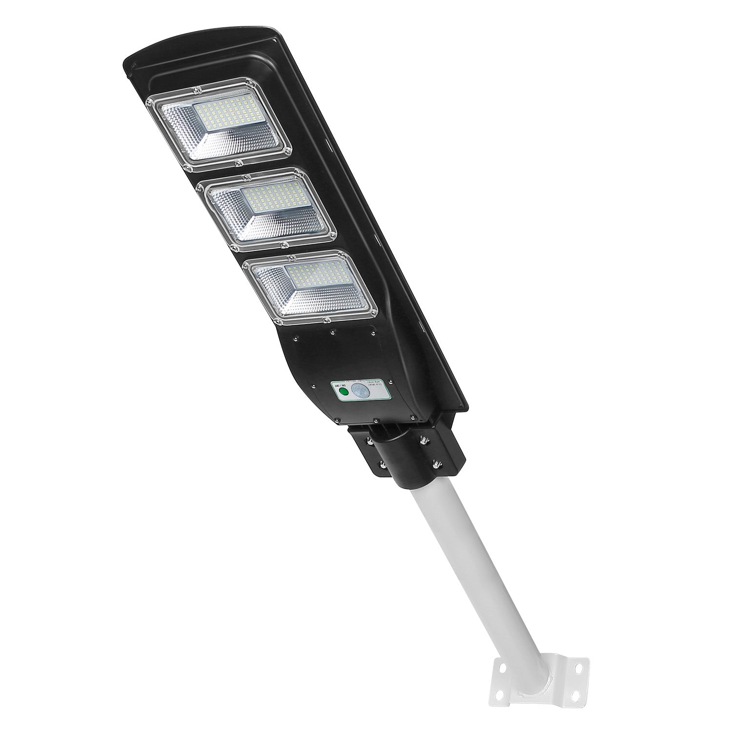 Illuminate Your Outdoors with 180 LED Solar Street Path Lights - Remote Control, Waterproof & Wireless for Garage, Front Door, and Garden Pathway!