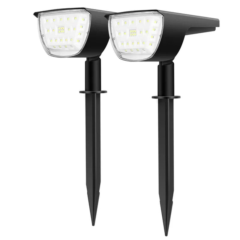 Transform Your Outdoor Space with Solarek 32 LED Solar Landscape Spotlights - Waterproof & Auto On/Off Security Lighting!