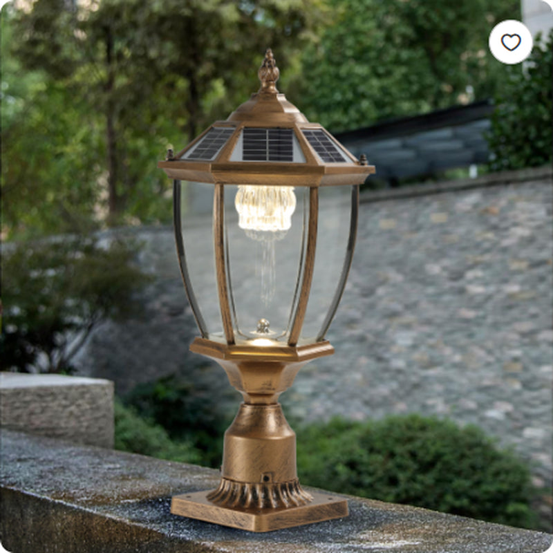 Transform Your Outdoor Space with 20 Stunning Solar-Powered LED Lanterns - Vintage Glass Charm for Pathways, Yards, and Patios!