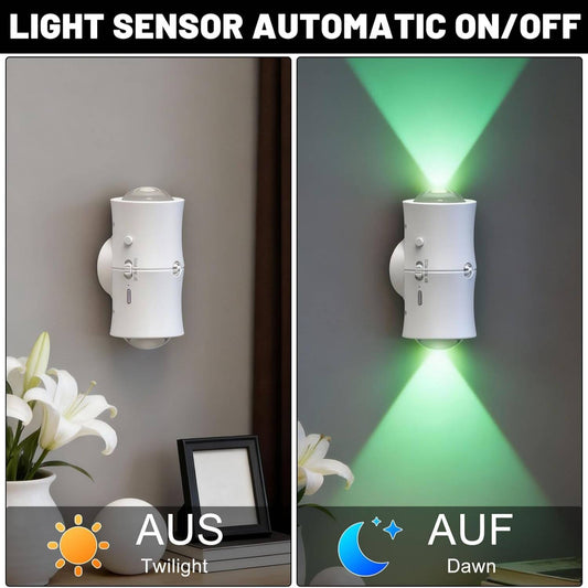Effortless Illumination: Rechargeable 4-Pack Motion Sensor Night Lights