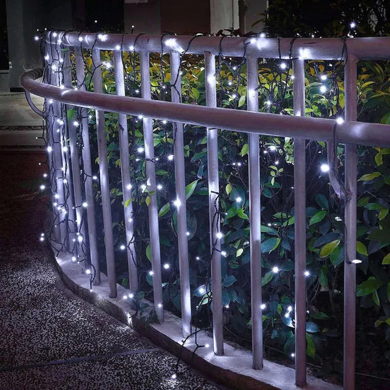 Transform Your Outdoor Space with 12M Solar LED Fairy String Lights - Enchanting Ambiance Awaits!