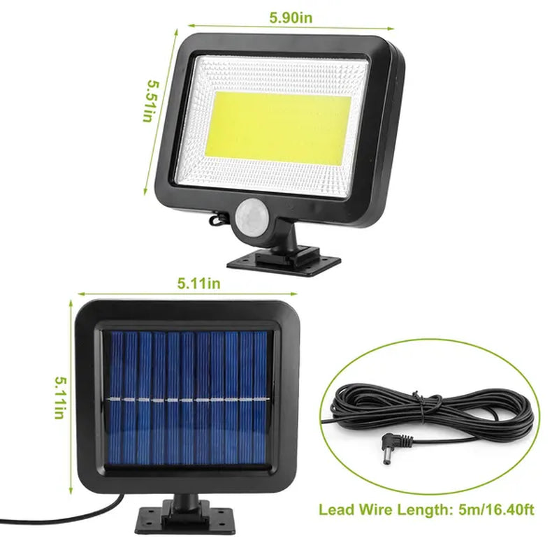 Transform Your Outdoor Space with Solar-Powered LED Motion Sensor Wall Lights