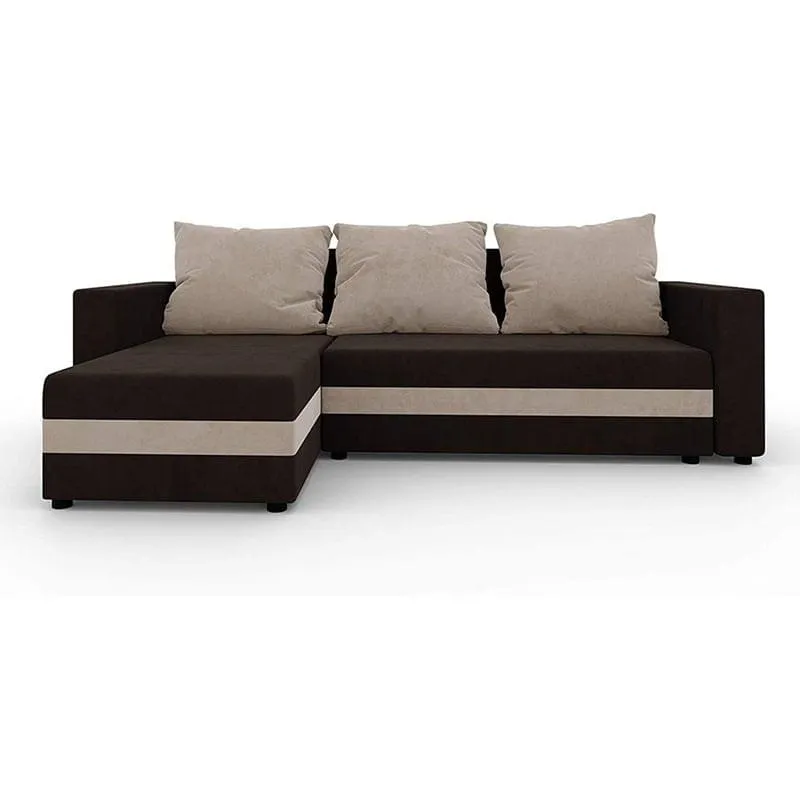 Adrain 4 Seater L Shape Sofa For Living Room