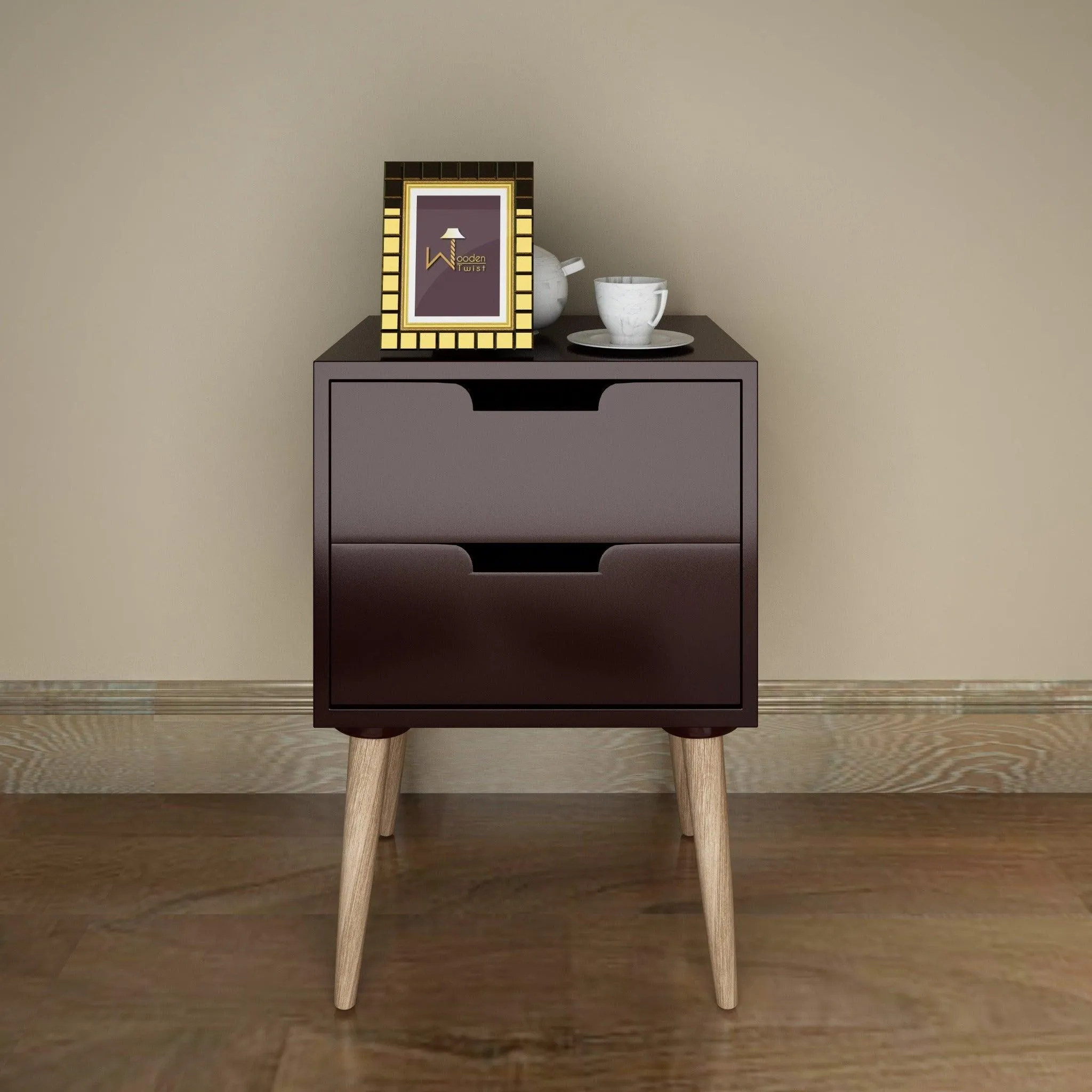 Amazing Bedside Table with Two Drawers