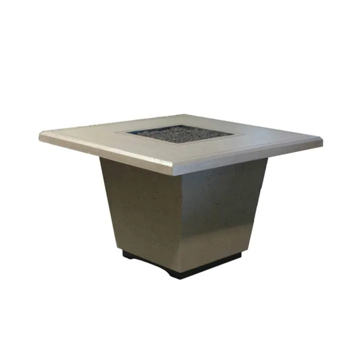 American Fyre Designs Cosmopolitan Square Fire Table