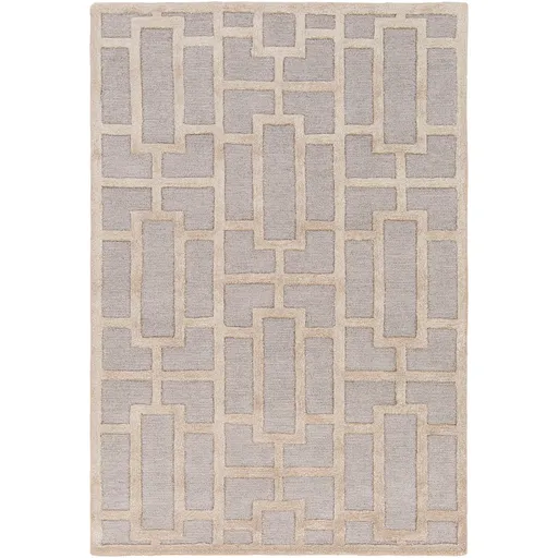 Arise Rug in Light Gray & Khaki