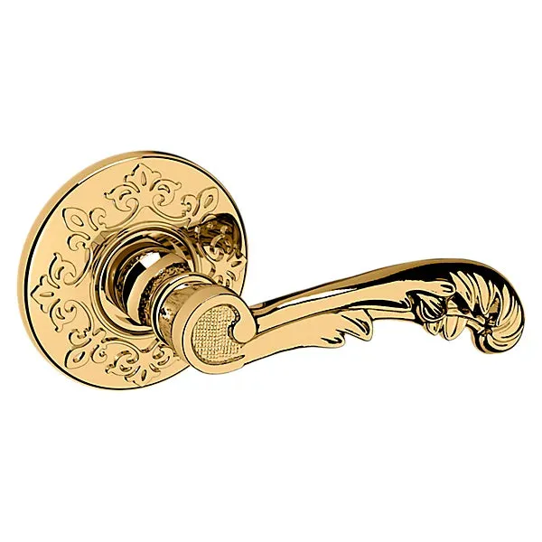 Baldwin - Estate Collection - Knobs & Levers - 5121 Door Lever w/ R012 Rose