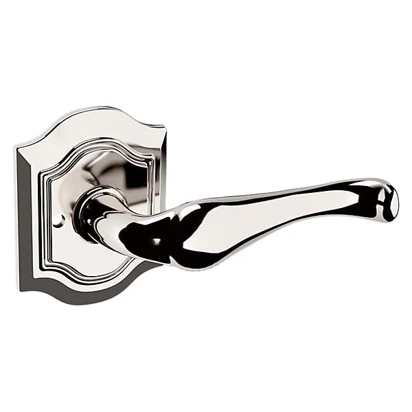 Baldwin - Estate Collection - Knobs & Levers - 5447V Bethpage Door Lever w/ R027 Rose