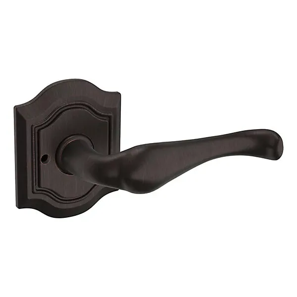 Baldwin - Estate Collection - Knobs & Levers - 5447V Bethpage Door Lever w/ R027 Rose