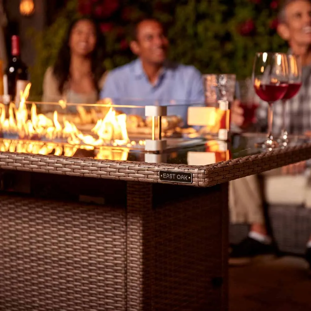 BRAZI Propane Fire Pit Table (60,000 BTU)