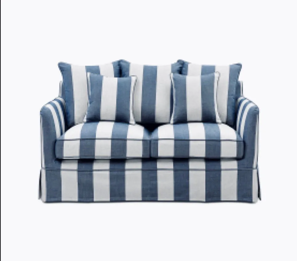 East Hampton Denham Stripe 2 Seater Sofa