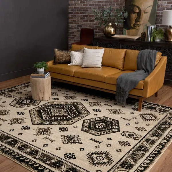 Elements 91806 90121 Talisman Onyx Rug