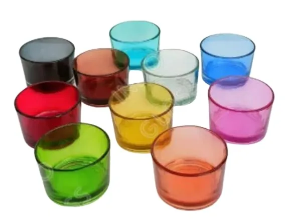 H R Enterprise Candle Jar Glass | 3.5 * 3.3 | Set of 45 |