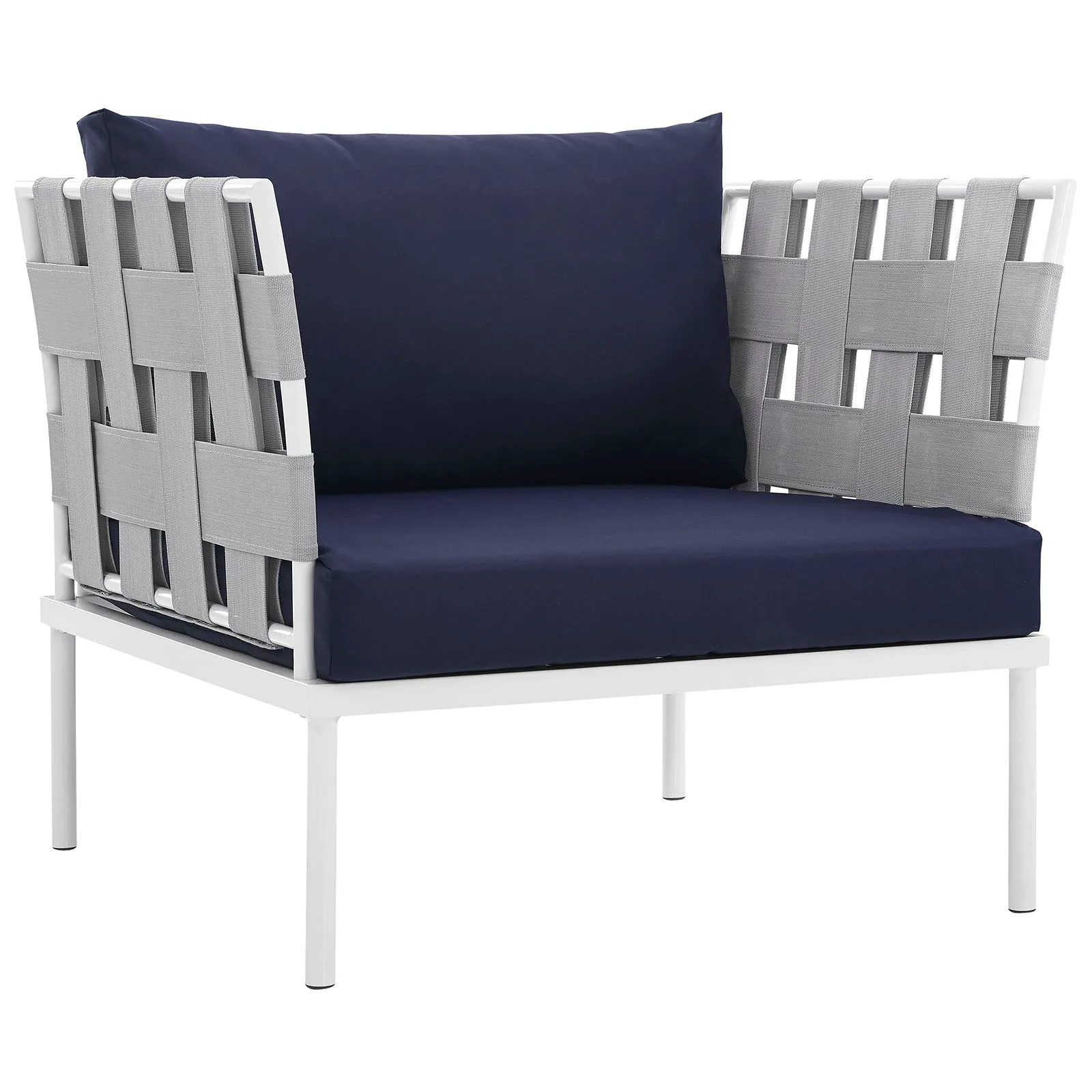 Harmony Outdoor Patio Aluminum Armchair