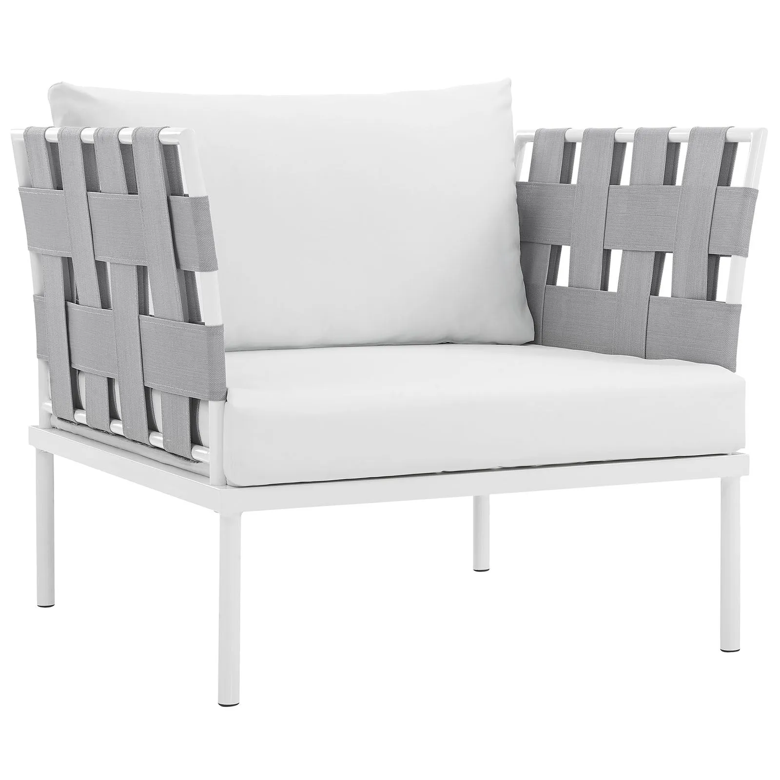 Harmony Outdoor Patio Aluminum Armchair