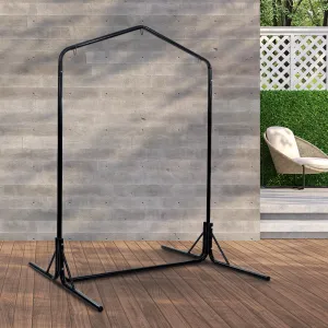 Heavy-Duty Steel Hammock Chair Stand 200kg 2-Person Outdoor Gardeon