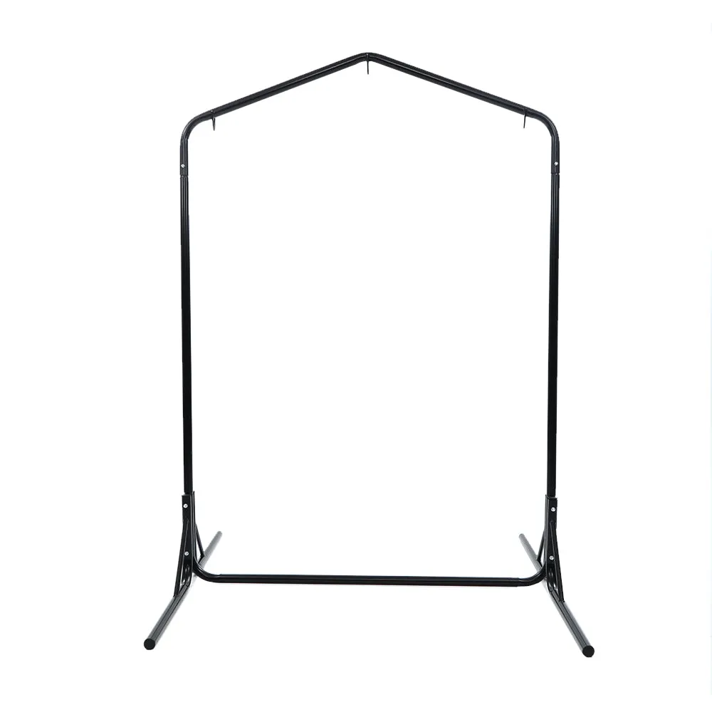 Heavy-Duty Steel Hammock Chair Stand 200kg 2-Person Outdoor Gardeon