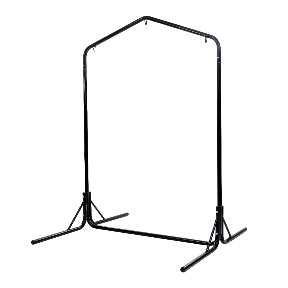 Heavy-Duty Steel Hammock Chair Stand 200kg 2-Person Outdoor Gardeon