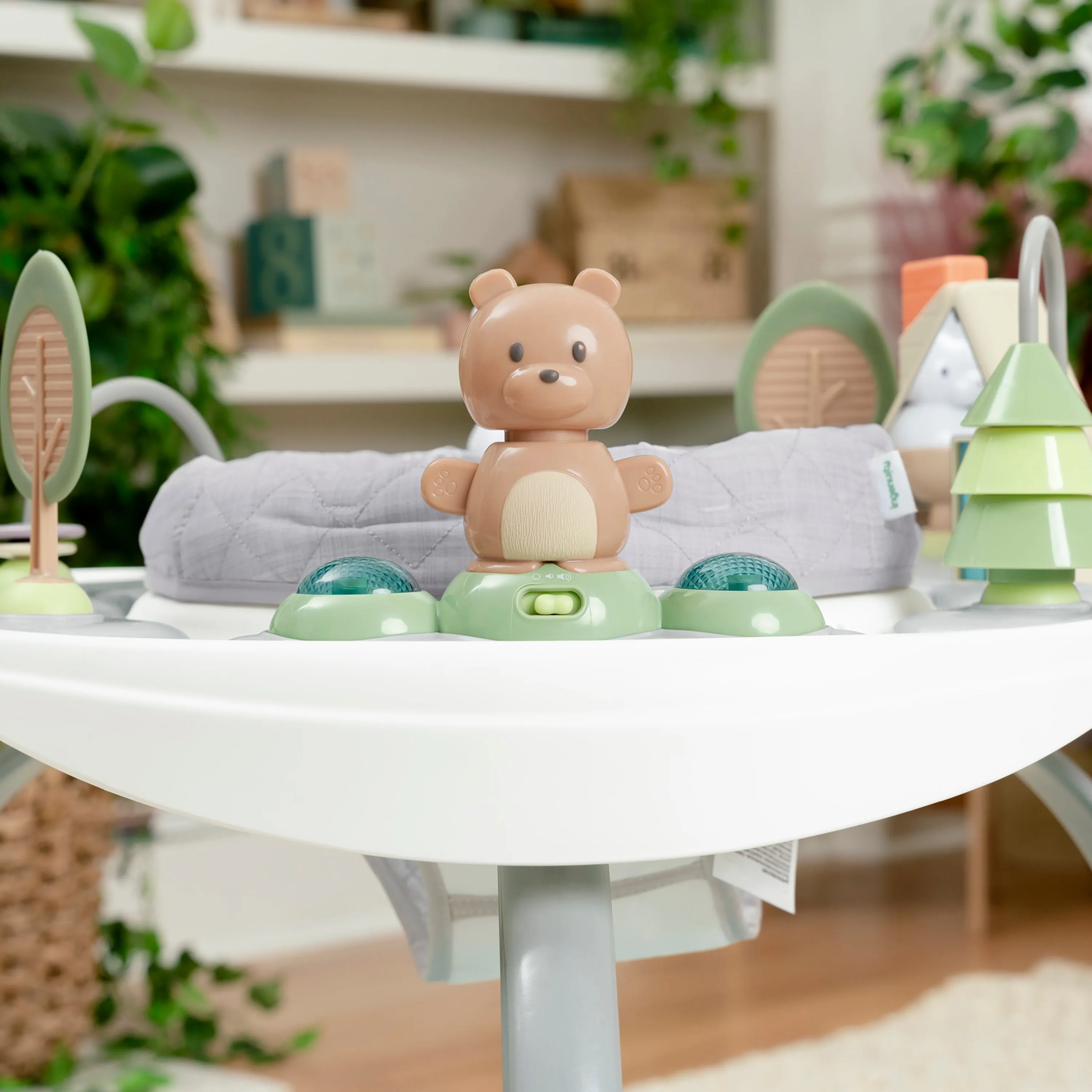 Ingenuity Spring & Sprout 2-in-1 Baby Activity Center Jumper