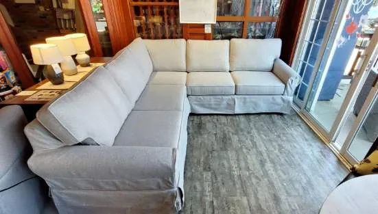 JOCELYN SLIPCOVER SECTIONAL SOFA