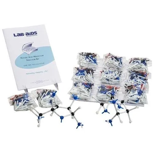 Lab-Aids: Nucleic Acid Molecular Structure (Introduction to RNA and DNA) Kit