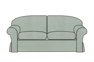 Madrid | 3 Seater Extra Loose Cover | Kingston Duck Egg