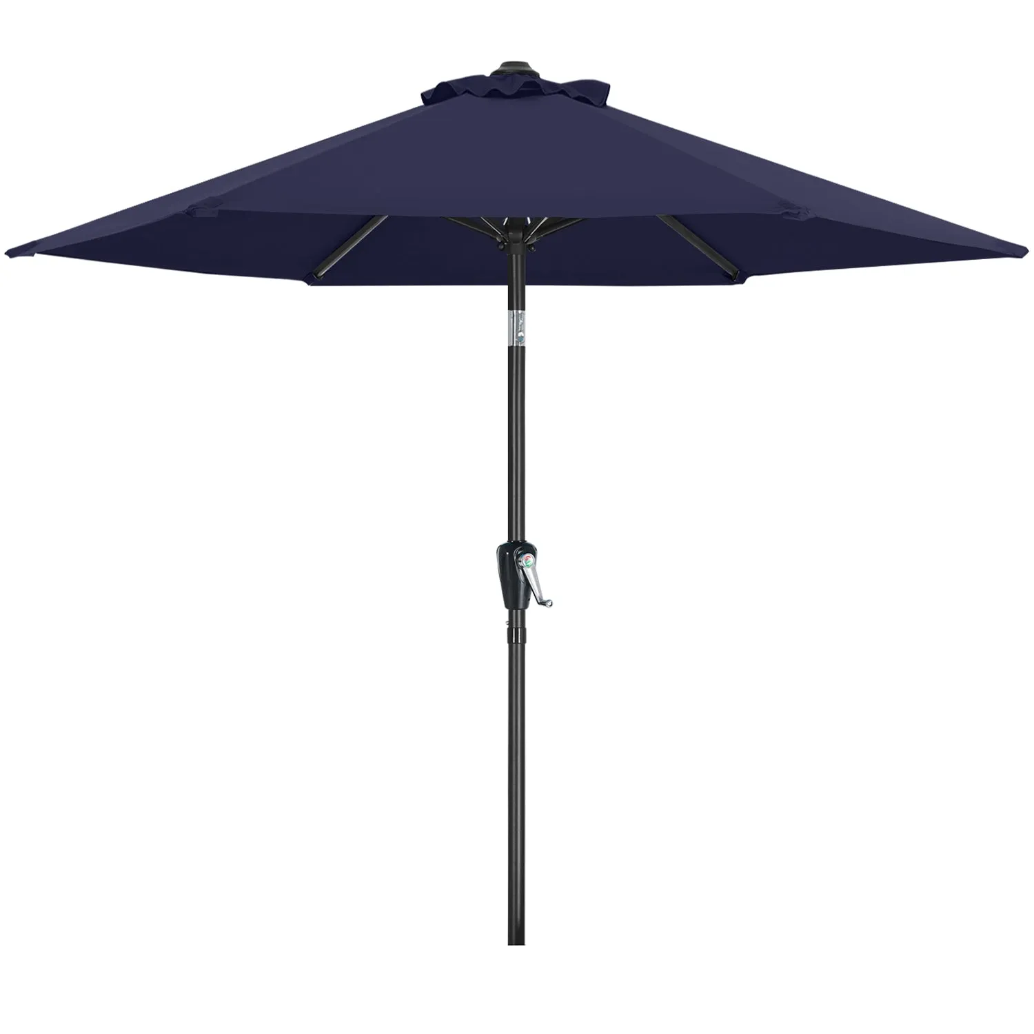 MASTERCANOPY 7.5FT Patio Umbrella for Outdoor Market Table 6 Ribs