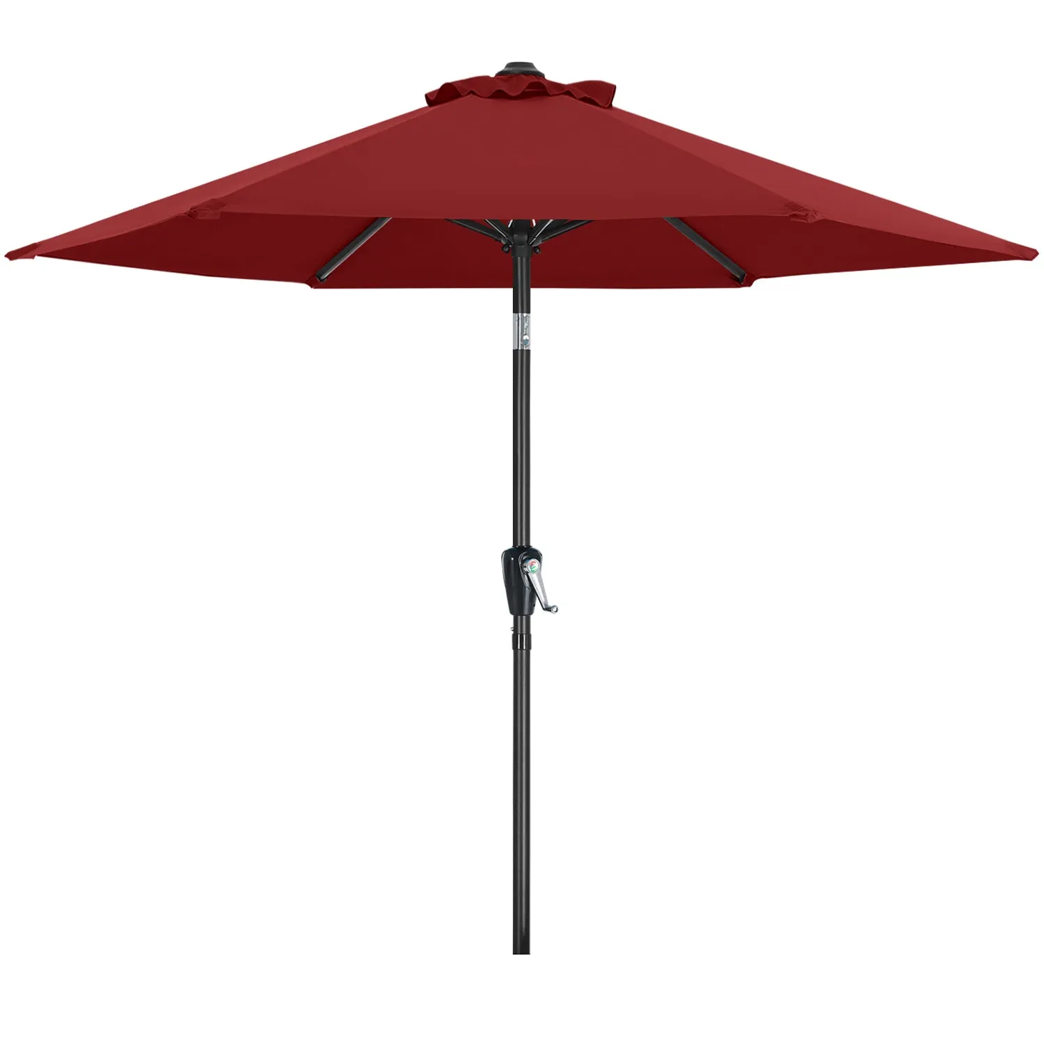 MASTERCANOPY 7.5FT Patio Umbrella for Outdoor Market Table 6 Ribs