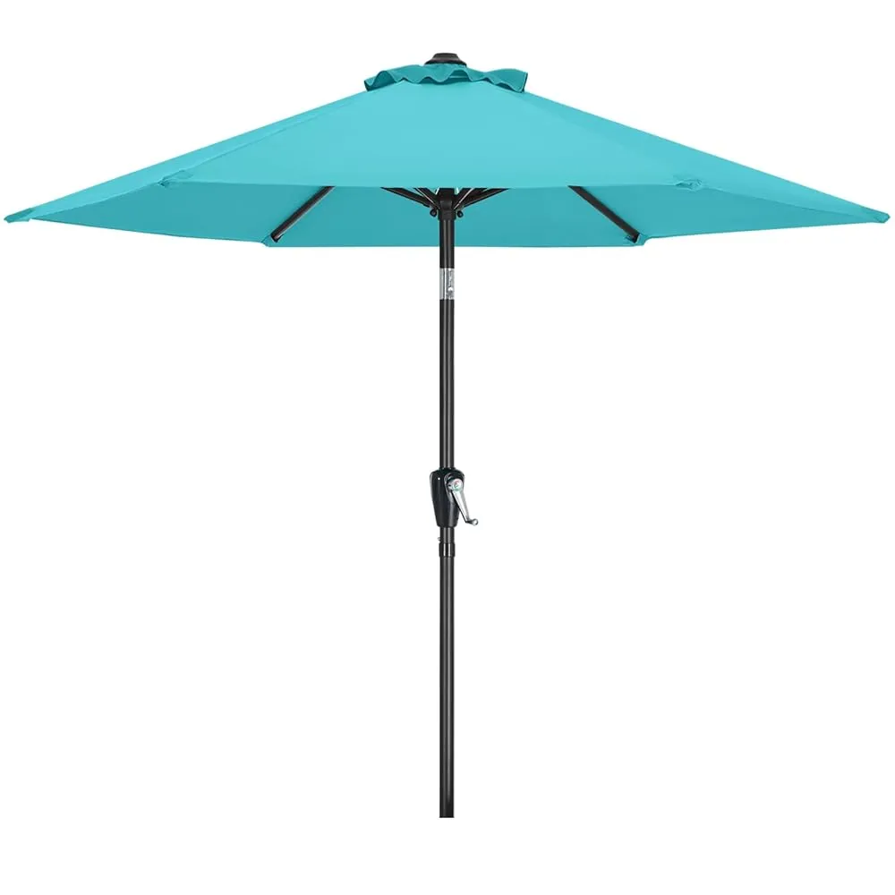 MASTERCANOPY 7.5FT Patio Umbrella for Outdoor Market Table 6 Ribs