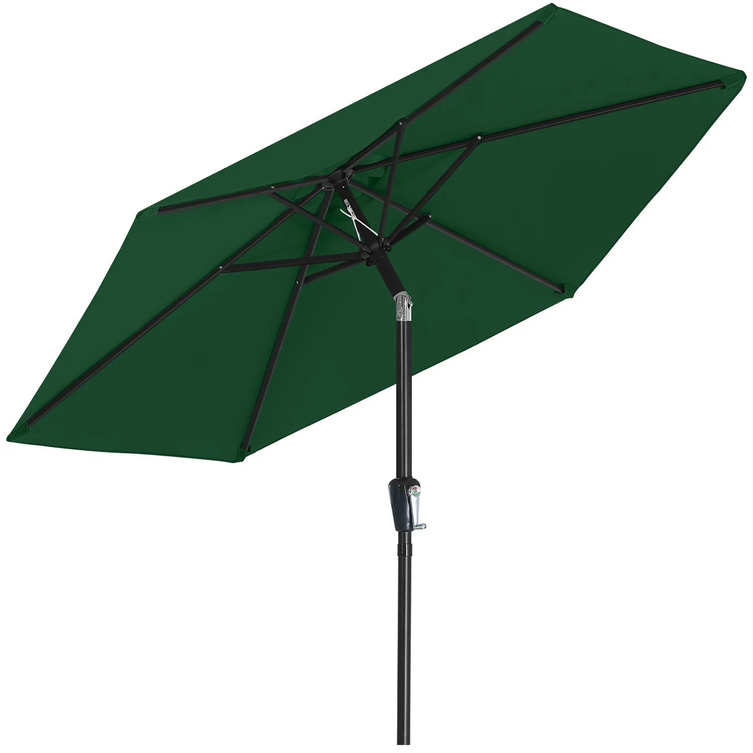 MASTERCANOPY 7.5FT Patio Umbrella for Outdoor Market Table 6 Ribs